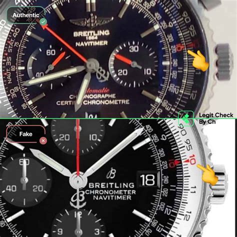 how to tell a real breitling|Breitling authenticity check.